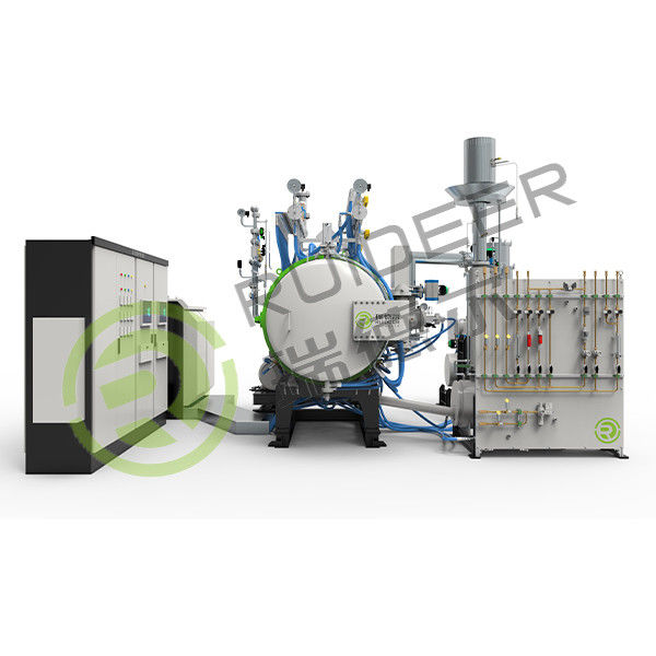 आरडीई सीरीज रैपिड कूलिंग सिंटरिंग फर्नेस, जिसमें 1600℃ अधिकतम कार्य तापमान और 1Pa अल्ट्रा-क्लीन वैक्यूम में 35 मिनट का रैपिड कूलिंग है