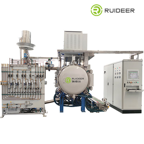 50 किलोग्राम नामित भार क्षमता प्रतिरोध हीटिंग और दबाव बुझाने के साथ वैक्यूम हीट ट्रीटमेंट फर्नेस