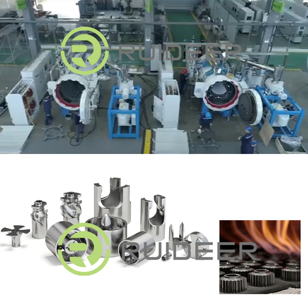 आईएसओ सीई प्रमाणित उच्च वैक्यूम भट्ठी तीन चरण पांच तार प्रणाली के लिए 380V 50HZ नियंत्रण बिजली की आपूर्ति Max.Temperature 1600C