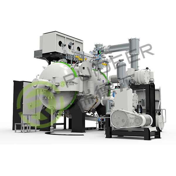 क्षैतिज या ऊर्ध्वाधर सिलिकॉन कार्बाइड भट्टी, तीव्र शीतलन और उच्च वैक्यूम स्तर के साथ