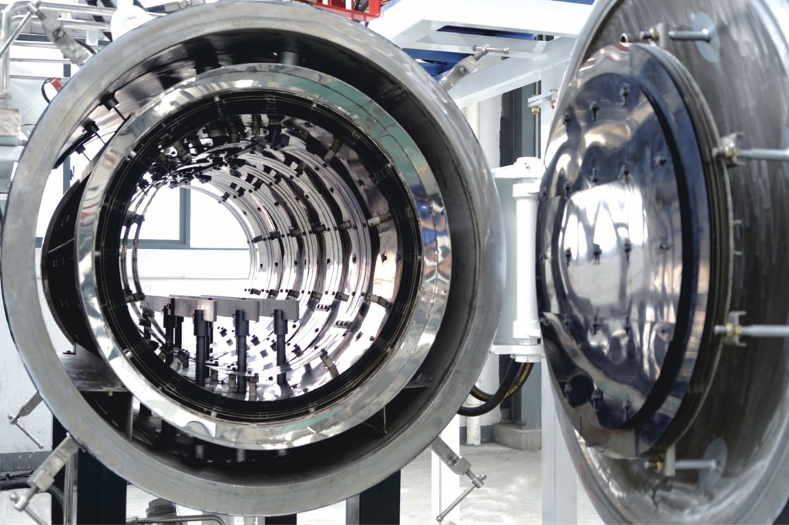 220KVA धातु सिंटरिंग भट्टी जिसमें मोलिब्डेनम हीटिंग एलिमेंट और 300mm×300mm×900mm कार्य क्षेत्र है