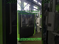 सिलिकॉन नाइट्राइड सिरेमिक सिंटरिंग फर्नेस 60 बार दबाव और अनुकूलन योग्य कार्य स्थान के साथ